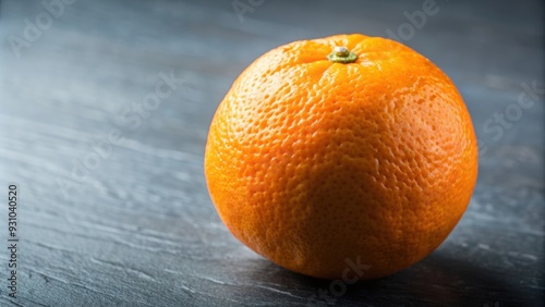 Close up of a fresh and juicy orange, citrus fruit, vibrant, healthy, refreshing, vitamin C, tropical, ripe, peel
