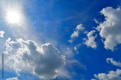 青空と雲