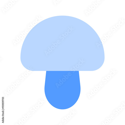 mushroom duotone icon