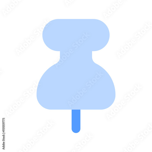 push pin duotone icon