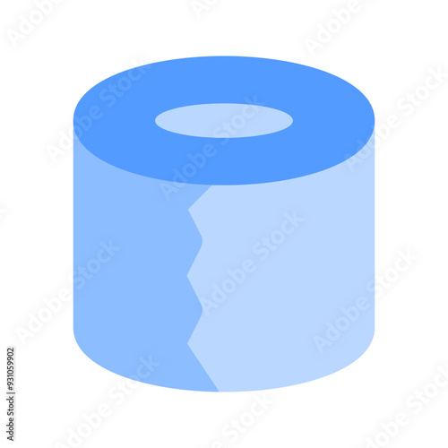 tissue roll duotone icon