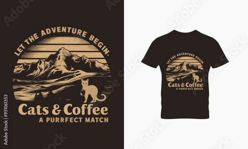 Let the adventure begin a perfect match t shirt design 