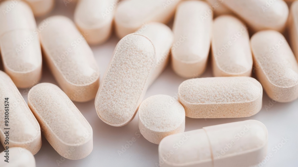 A close-up of a calcium supplement, focusing on its importance for metabolism, calcium, metabolism, supplements A close-up of a calcium supplement, focusing on its importance for metabolism, calcium, metabolism, supplements
