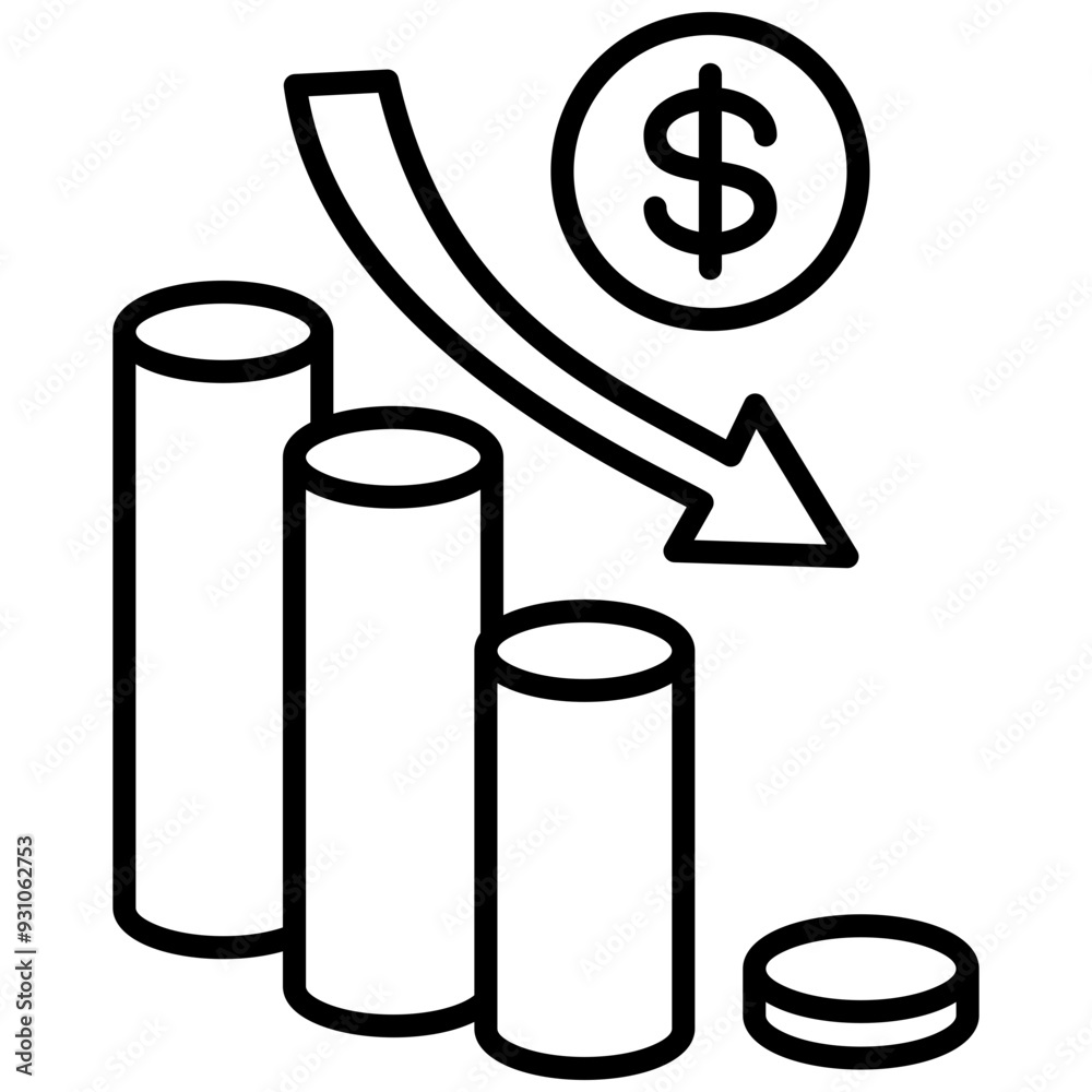 Recession Icon Recession Icon