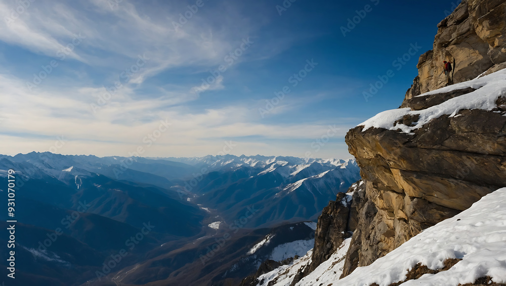 Swiss Alps mountain landscape with snow-capped peaks and rocky terrain, perfect for adventurous winter travel Swiss Alps mountain landscape with snow-capped peaks and rocky terrain, perfect for adventurous winter travel
