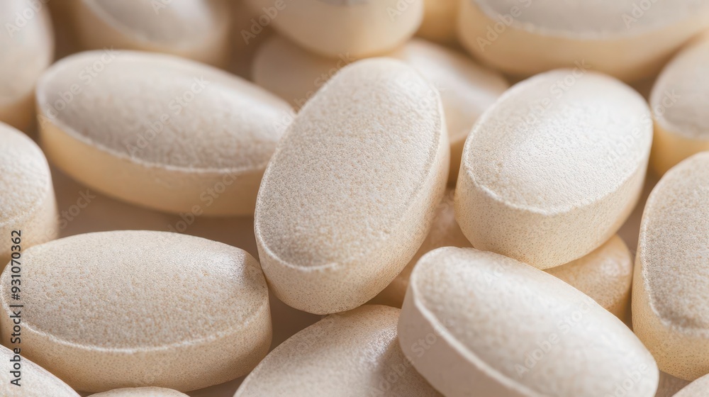 A close-up of magnesium tablets, crucial for metabolic health, magnesium, metabolism, supplements A close-up of magnesium tablets, crucial for metabolic health, magnesium, metabolism, supplements
