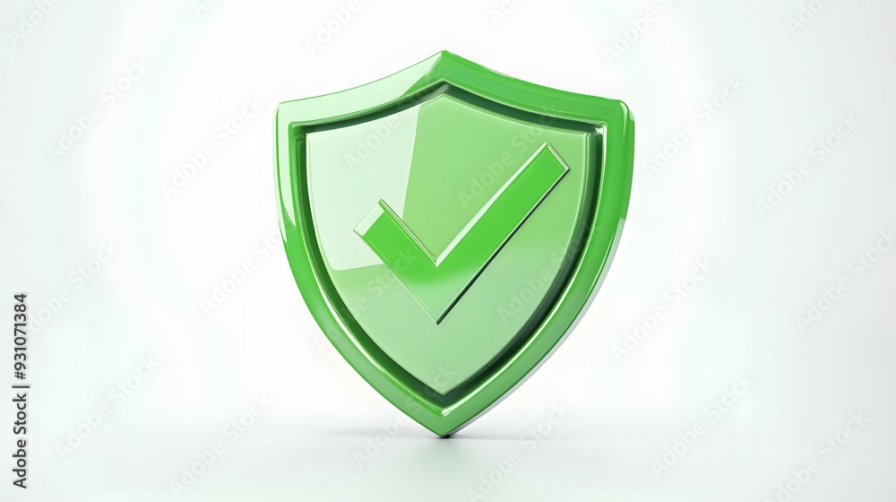 cartoon 3d Icon safety shield check mark perspective . green symbol security safety icon. Checkmark in minimalistic style. 3d vector illustration. white background
cartoon 3d Icon safety shield check mark perspective . green symbol security safety icon. Checkmark in minimalistic style. 3d vector illustration. white background