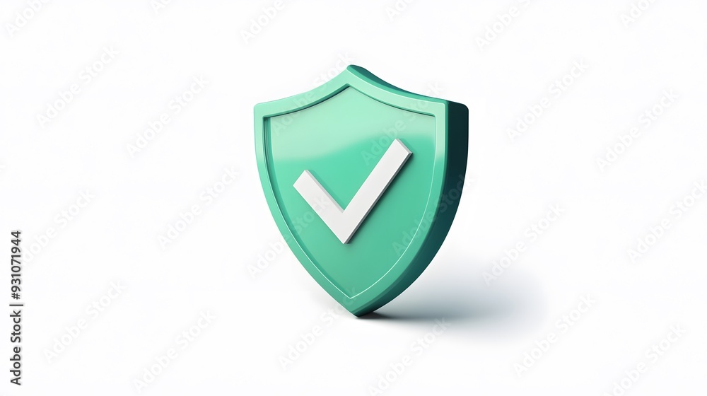 cartoon 3d Icon safety shield check mark perspective . green symbol security safety icon. Checkmark in minimalistic style. 3d vector illustration. white background
cartoon 3d Icon safety shield check mark perspective . green symbol security safety icon. Checkmark in minimalistic style. 3d vector illustration. white background