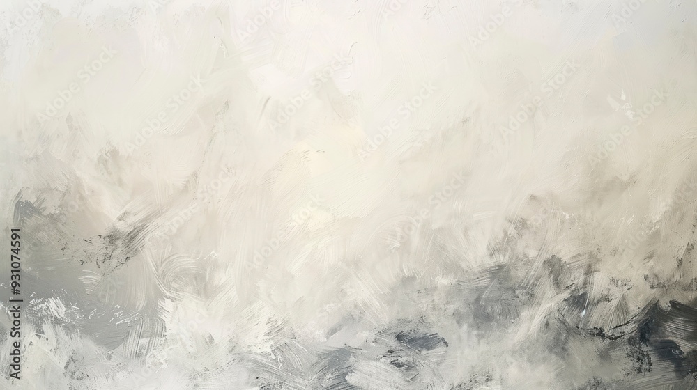 Painterly studio backdrop, textured cream-white-grey chalkboard. Painterly studio backdrop, textured cream-white-grey chalkboard.