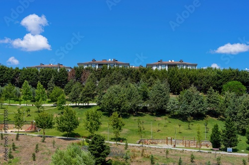 Botanical City Park In Istanbul 