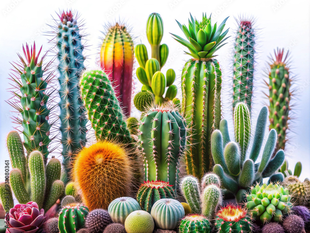 Beautiful castus in the garden outdoor Beautiful castus in the garden outdoor
