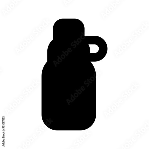 bottle glyph icon