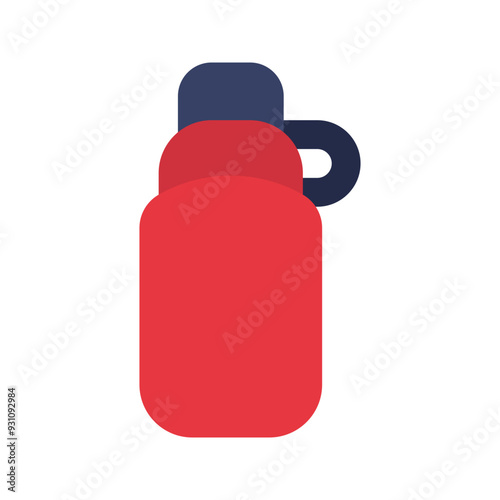 bottle flat icon
