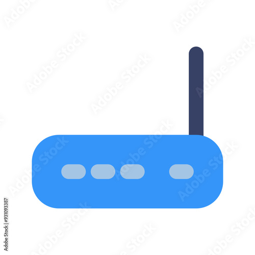 router flat icon