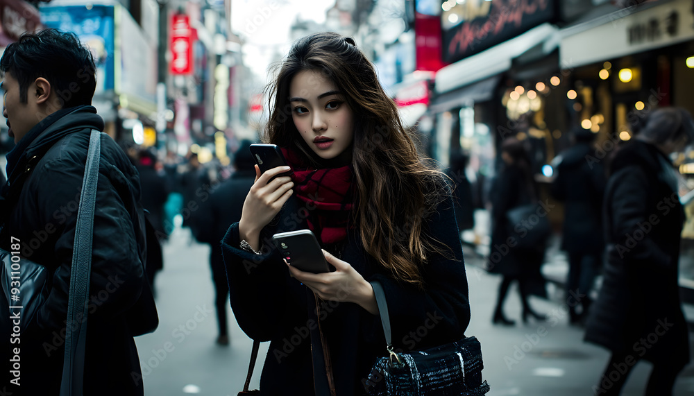 Take street photography with a busy mind and tell a story