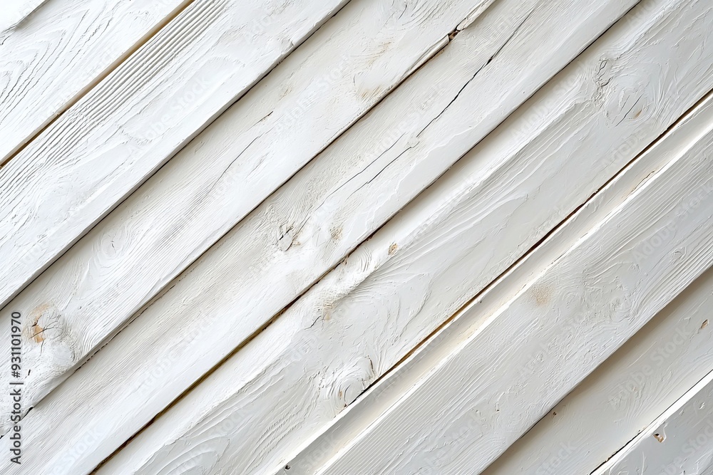 Obraz premium Abstract background of white plywood texture created with generative AI