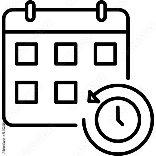 Time Off Icon