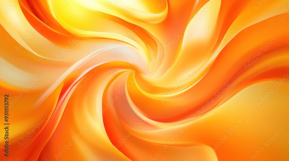 Orange and yellow gradient forms swirl in a fluid abstract pattern, with soft shadows creating depth and texture, perfect for vibrant design backdrops or dynamic presentations. Orange and yellow gradient forms swirl in a fluid abstract pattern, with soft shadows creating depth and texture, perfect for vibrant design backdrops or dynamic presentations.