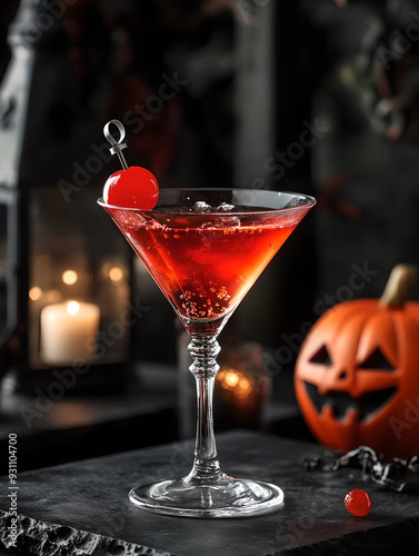Wallpaper Mural Halloween themed drink, food photography Torontodigital.ca
