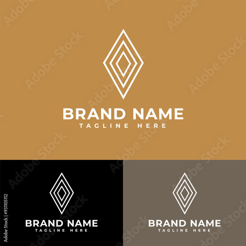 Modern luxury jewellery or blockchain ethereum digital gold cryptocurrency future symbol icon flat logo stock vector design