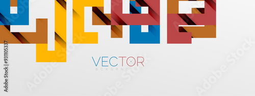 Color bend lines with shadow texture effect. Vector Illustration For Wallpaper, Banner, Background, Card, Book Illustration, landing page