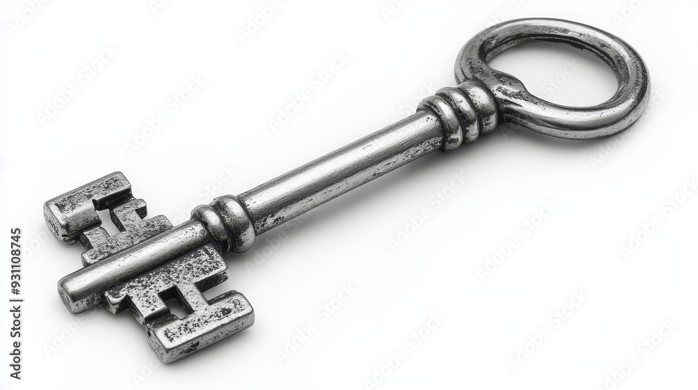 A shiny new silver key isolated on white backgroun 032 key, isolated, lock, metal, white, security, old, steel, antique, silver, door, object, open, metallic, house, keys, vintage, unlock, home, gold A shiny new silver key isolated on white backgroun 032 key, isolated, lock, metal, white, security, old, steel, antique, silver, door, object, open, metallic, house, keys, vintage, unlock, home, gold