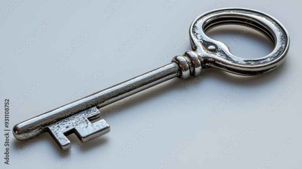 A shiny new silver key isolated on white backgroun 144 key, isolated, metal, lock, security, old, white, door, steel, antique, silver, keys, open, object, house, vintage, home, unlock, metallic, safe A shiny new silver key isolated on white backgroun 144 key, isolated, metal, lock, security, old, white, door, steel, antique, silver, keys, open, object, house, vintage, home, unlock, metallic, safe