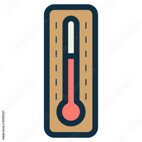 room thermometer icon