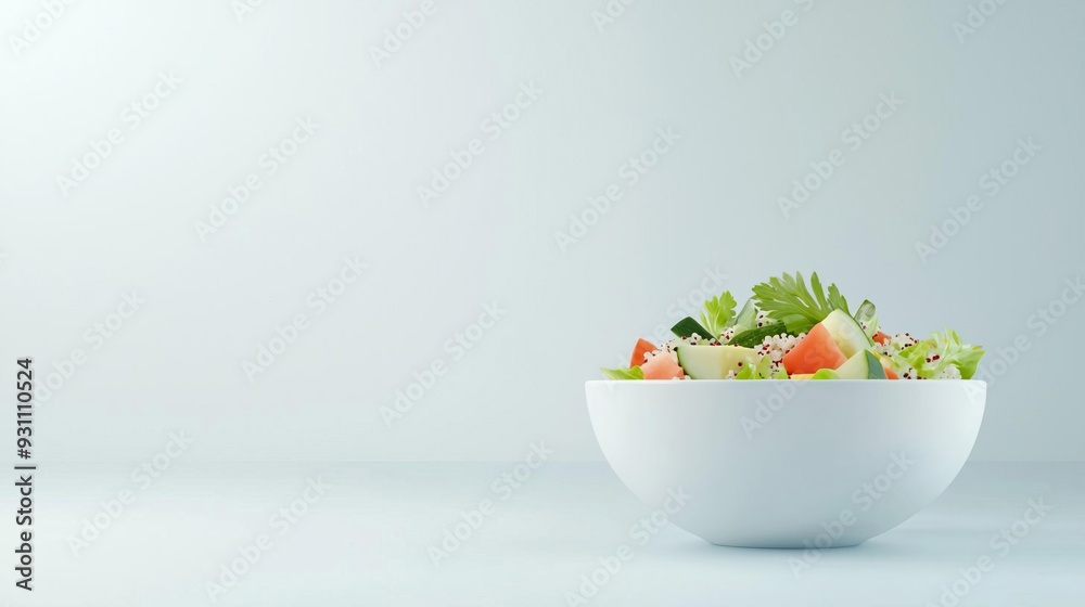 Bowl of fresh vegetables, including broccoli, zucchini, and carrots. Bowl of fresh vegetables, including broccoli, zucchini, and carrots.