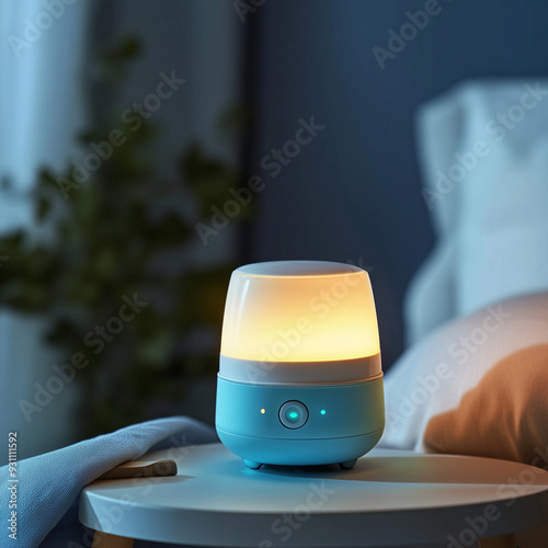 Soothing Night Light with Sound Feature for a Restful Sleep Environment