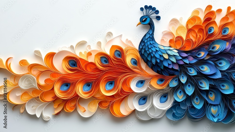 Create a stunning diecut image of an elegant peaco 683 art, illustration, vector, design, bird, pattern, floral, decoration, flower, color, peacock, ornament, animal, fish, swirl, curl, card, frame, Create a stunning diecut image of an elegant peaco 683 art, illustration, vector, design, bird, pattern, floral, decoration, flower, color, peacock, ornament, animal, fish, swirl, curl, card, frame,