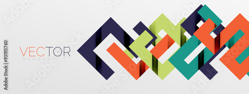 Color bend lines with shadow texture effect. Vector Illustration For Wallpaper, Banner, Background, Card, Book Illustration, landing page