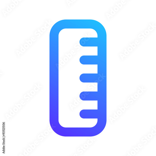 ruler gradient icon