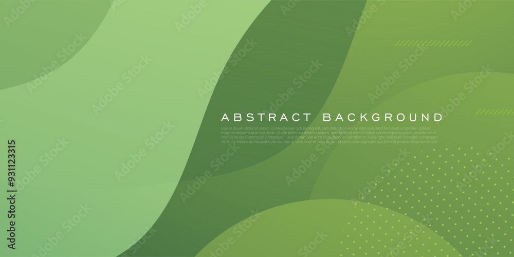 Colorful abstract 3D background with green wave design vector for banner cover book flayer and other element graphic design. Eps10 vector Colorful abstract 3D background with green wave design vector for banner cover book flayer and other element graphic design. Eps10 vector
