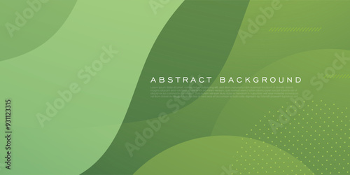 Colorful abstract 3D background with green wave design vector for banner cover book flayer and other element graphic design. Eps10 vector