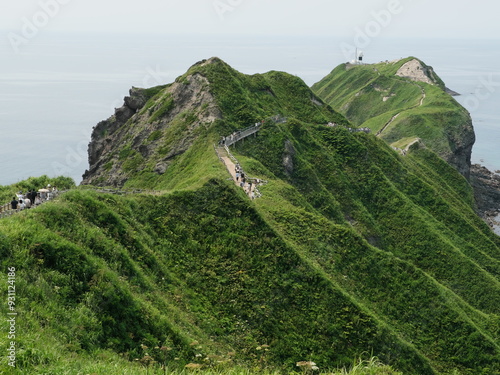 夏の神威岬