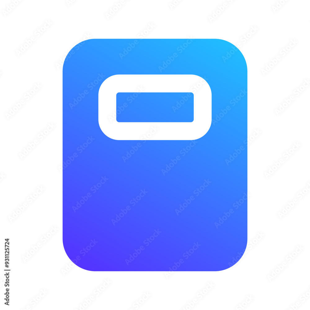 book gradient fill icon