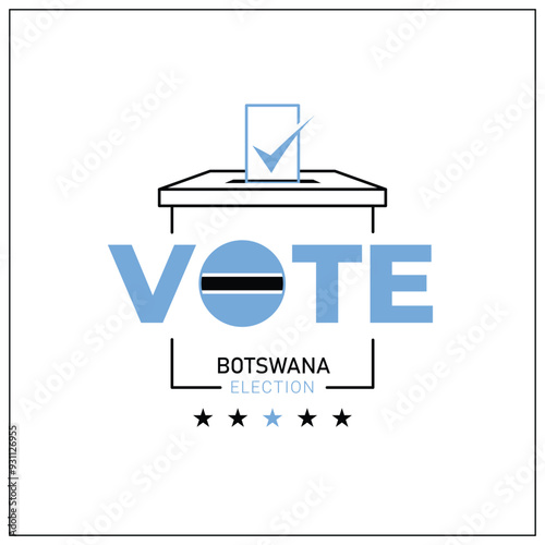Botswana voting, Botswana citizen participation in voting, going to vote, voting, hand leaving vote, positive vote, negative vote, hand leaving paper in ballot box, elections, election of ruler.