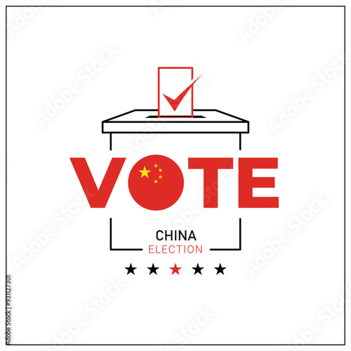 China voting, China citizen participation in voting, going to vote, voting, hand leaving vote, positive vote, negative vote, hand leaving paper in ballot box, elections, election of ruler.