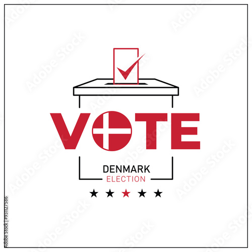 Denmark voting, Denmark citizen participation in voting, going to vote, voting, hand leaving vote, positive vote, negative vote, hand leaving paper in ballot box, elections, election of ruler.