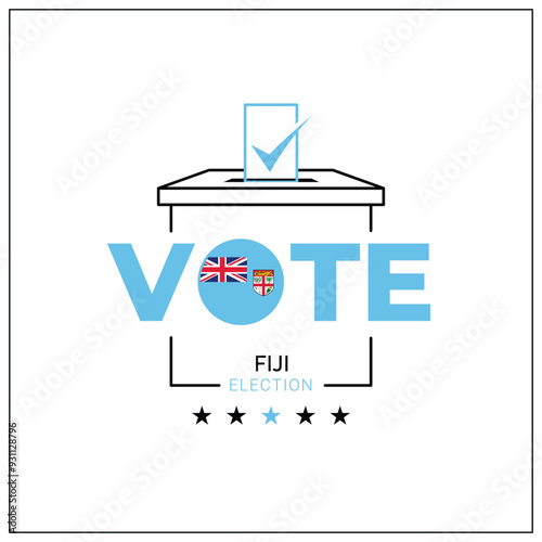 Fiji voting, Fiji citizen participation in voting, going to vote, voting, hand leaving vote, positive vote, negative vote, hand leaving paper in ballot box, elections, election of ruler.