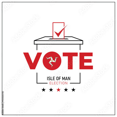Isle of Man voting, Isle of Man citizen participation in voting, going to vote, voting, hand leaving vote, positive vote, negative vote, hand leaving paper in ballot box, elections, election of ruler.