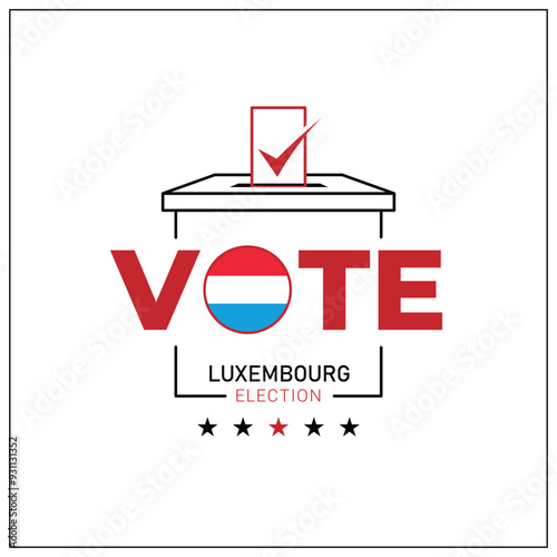 Luxembourg voting, Luxembourg citizen participation in voting, going to vote, voting, hand leaving vote, positive vote, negative vote, hand leaving paper in ballot box, elections, election of ruler.