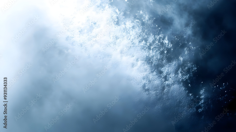 A close-up view of ocean waves and mist creating a dynamic scene. A close-up view of ocean waves and mist creating a dynamic scene.