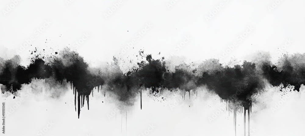 White and Gray Textured Watercolor Background White and Gray Textured Watercolor Background