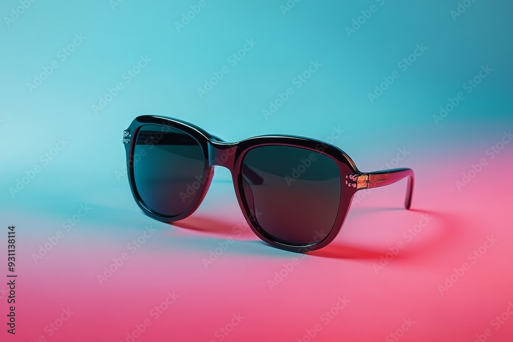 Sleek Sunglasses. Showcasing Frames and Tinted Lenses for Fashion Ads Sleek Sunglasses. Showcasing Frames and Tinted Lenses for Fashion Ads