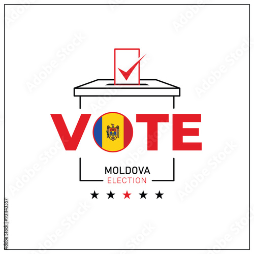 Moldova voting, Moldova citizen participation in voting, going to vote, voting, hand leaving vote, positive vote, negative vote, hand leaving paper in ballot box, elections, election of ruler.