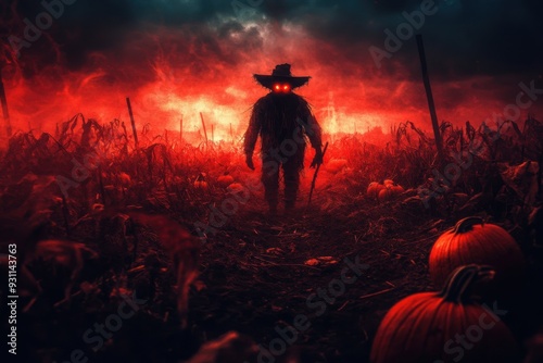 The Dark Creature on the Crimson Field photo