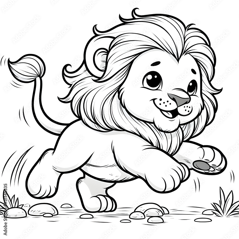 Fototapeta premium Lion