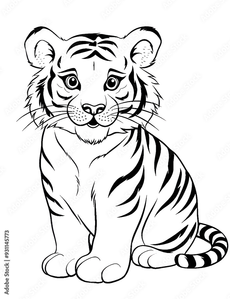Fototapeta premium Tiger
